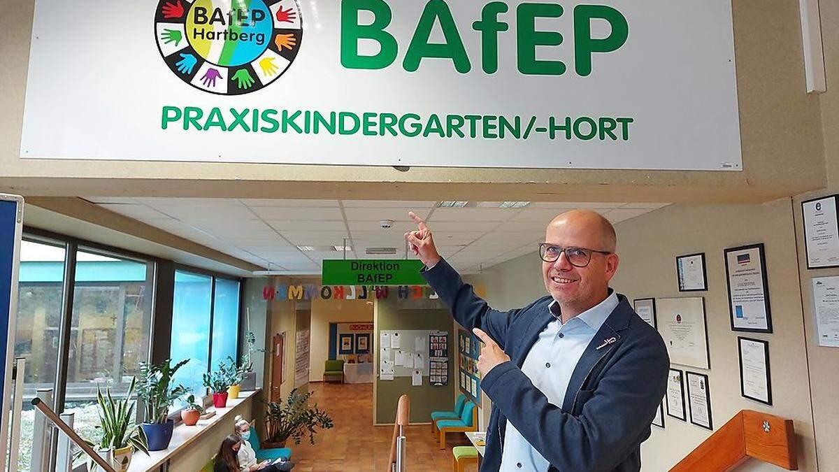 Kurt Wiesinger hofft auf mehr Bewerber für das BAfEP-Kolleg