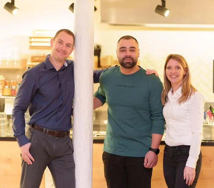 Graz am 22.01.2024, Dean & David, Christoph Hellwagner und Majd Alhomsi