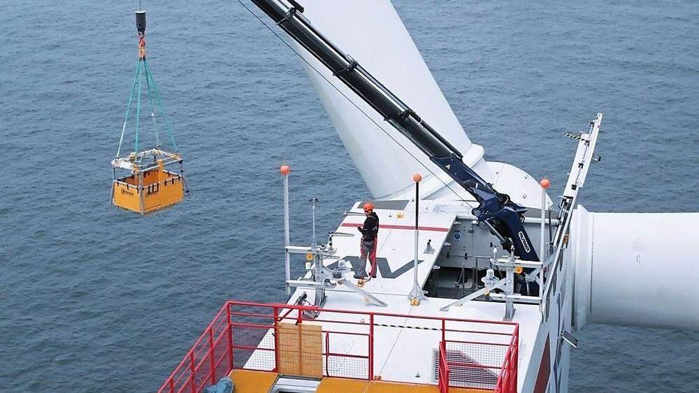 Viel Technik steckt hinter den Offshore-Windkraftanlagen in den europäischen Meeren