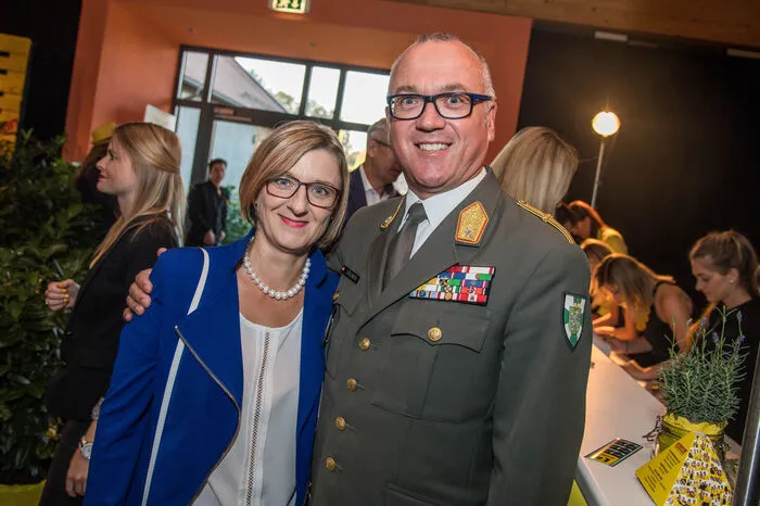 Unter den Gästen: Militärkommandant Heinz Zöllner