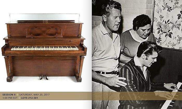 Elvis Presleys erstes Piano