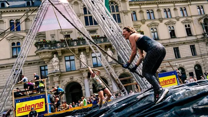 Grazathlon: Nicht alle kamen trocken davon