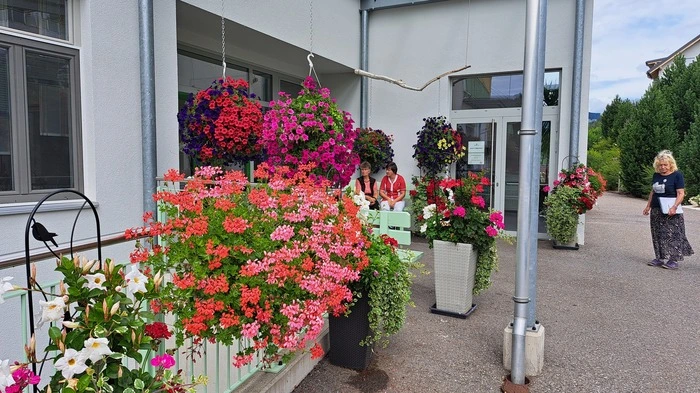 Die Seniorenresidenz Zirbenland in der Marktgemeinde Obdach erhielt zwei Floras