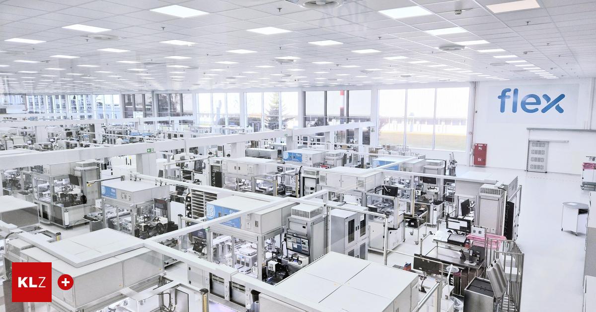 Mit KI und Clouds will Flex am Standort Althofen kräftig wachsen