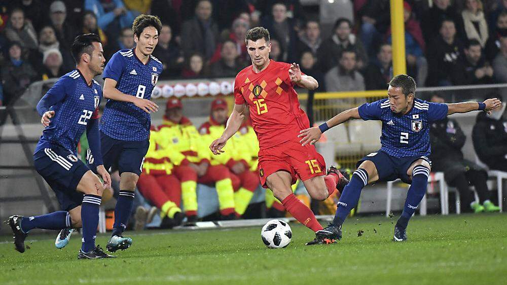Belgien siegte gegen Japan mit 1:0
