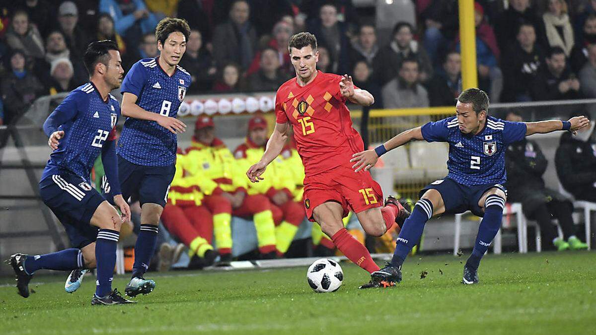 Belgien siegte gegen Japan mit 1:0