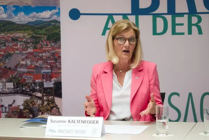 Susanne Kaltenegger ist seit April 2025 Bürgermeisterin von Bruck