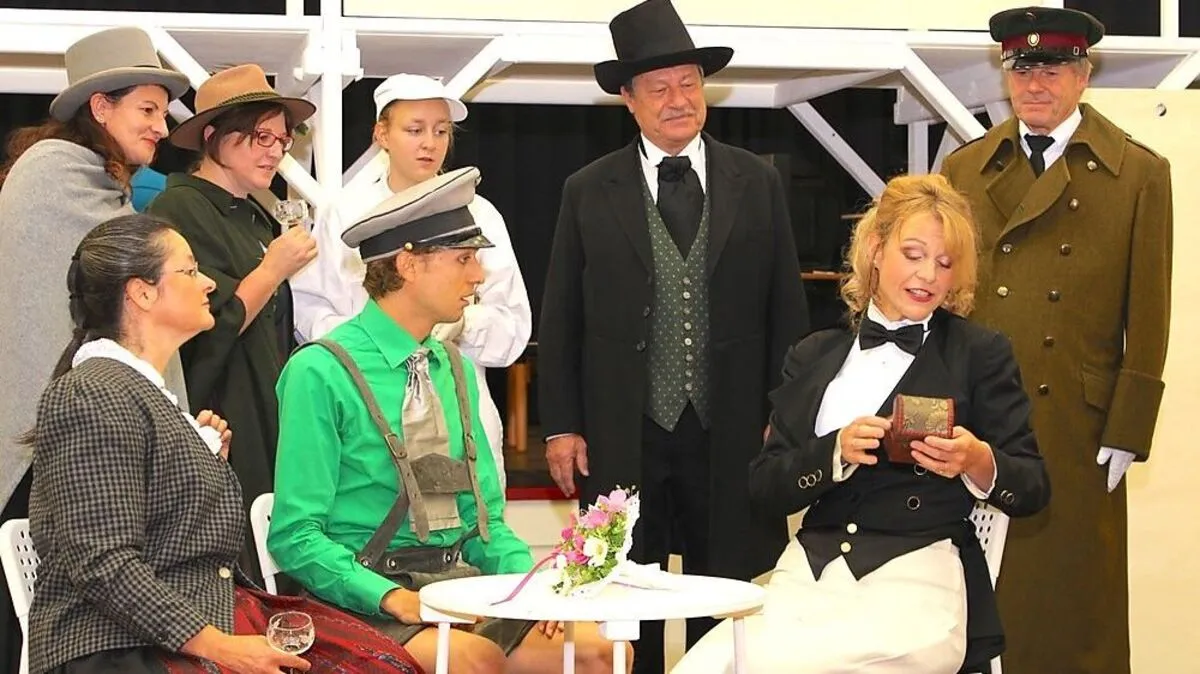 Proben vor der großen Premiere