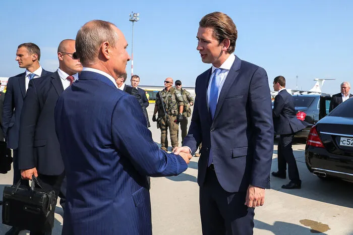 Kurz mit Putin