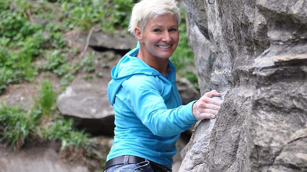 Kletter- und Bergtouren führt Elisabeth Fürstaller aus Gmünd mit Begeisterung