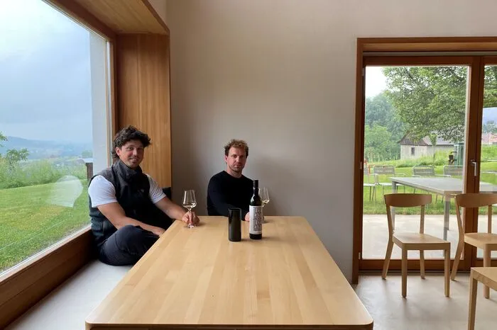 Locknbauer Lukas Jahn mit Koch Peter König.