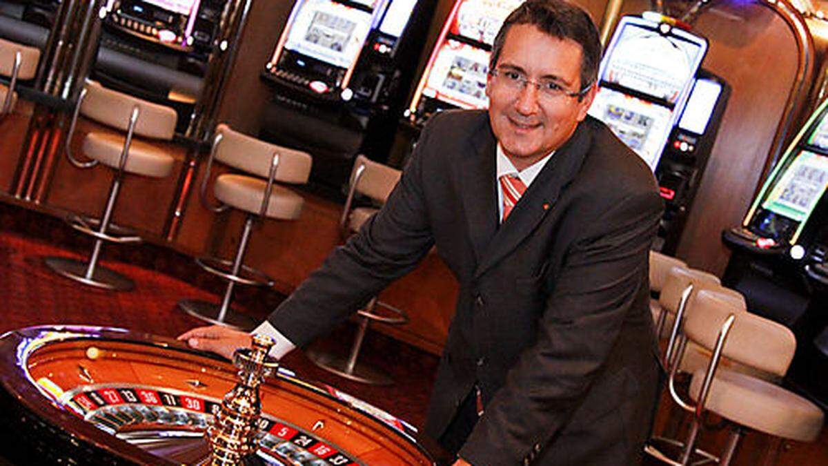 Casino-Direktor Andraes Sauseng hat große Pläne