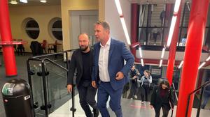 Andreas Babler und Max Lercher beim Mitgliedertreffen in Spielberg | Andreas Babler und Max Lercher beim Mitgliedertreffen in Spielberg