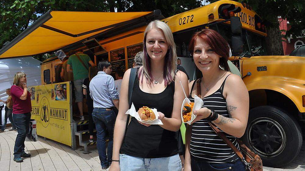 2017 war der Street Food Market zum ersten Mal im Spittaler Stadtpark statt