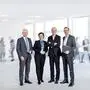 Vorstände der Steiermärkischen Sparkasse: Georg Bucher, Walburga Seidl, Gerhard Fabisch und Oliver Kröpfl