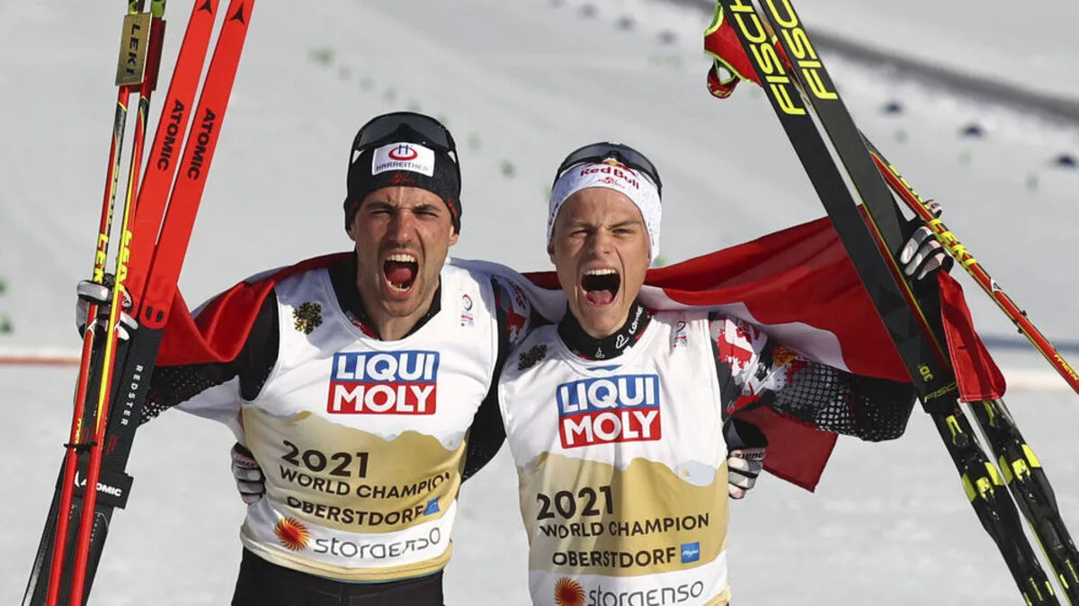 Johannes Lamparter und Lukas Greiderer 