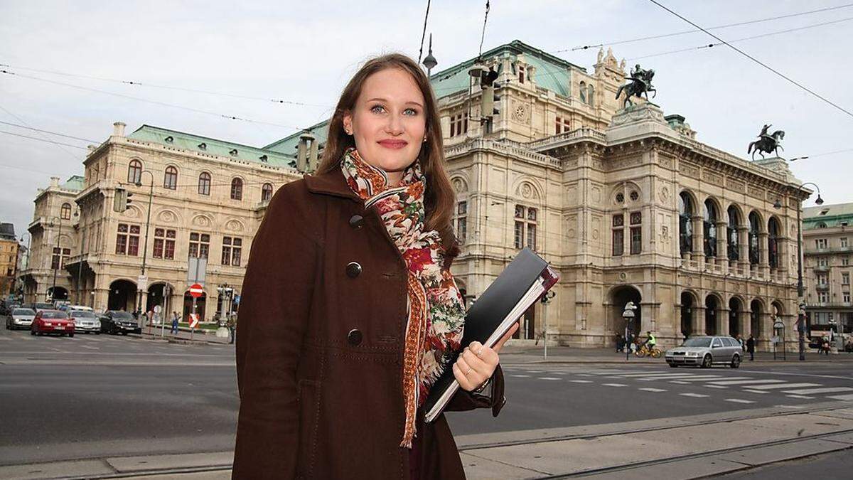 Ein Traum mit Realitätscharakter ist für Theresa Zisser ein Engagement an der Wiener Staatsoper 