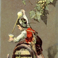 Ein Bouvier-Werbeplakat