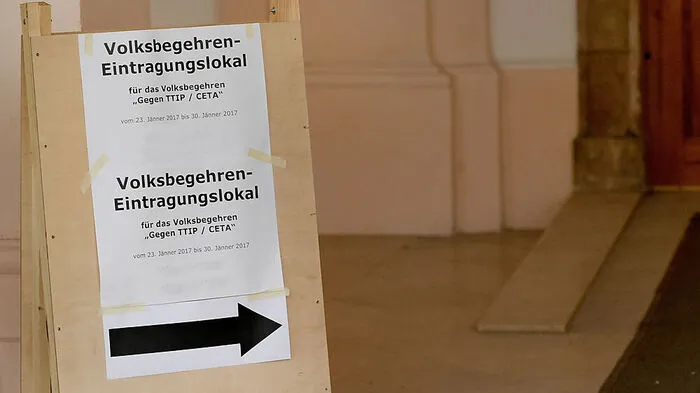 Das Volksbegehrne läuft noch bis Montag