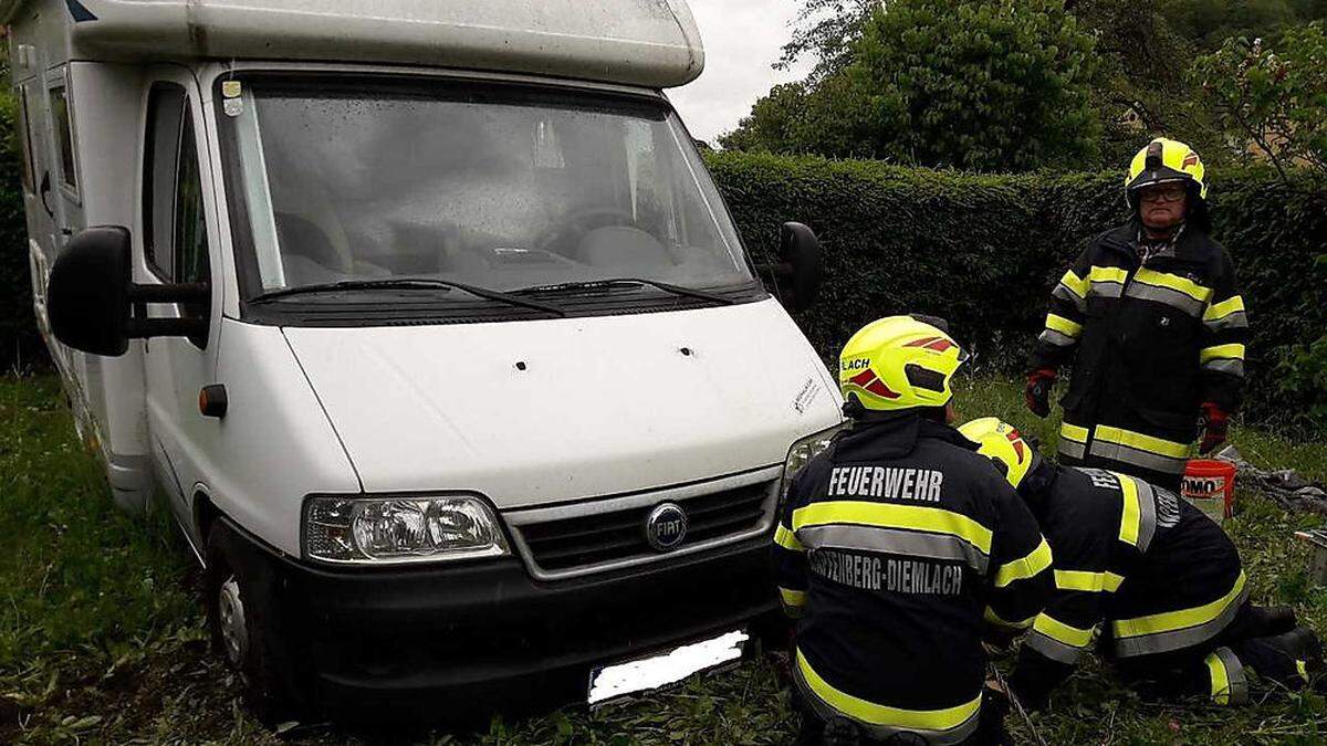 Die Feuerwehr Kapfenberg-Diemlach wusste Rat und konnte helfen