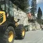 Straßenbauprojekte - wie hier in Obertilliach - werden mit Mitteln des Gemeindeausgleichsfonds und Sonderförderungen im gesamten Bezirk vorangetrieben