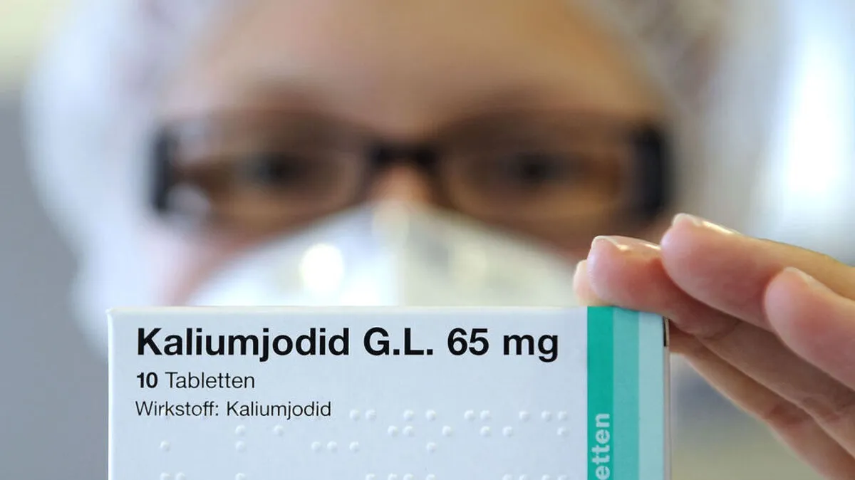 Für den absoluten Notfall gedacht: Kaliumjodid-Tabletten