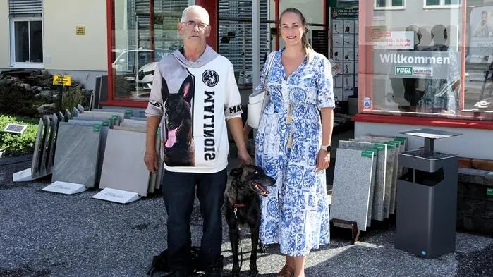 Klaus Schneider, Hündin Scheila und Arabella Schloffer