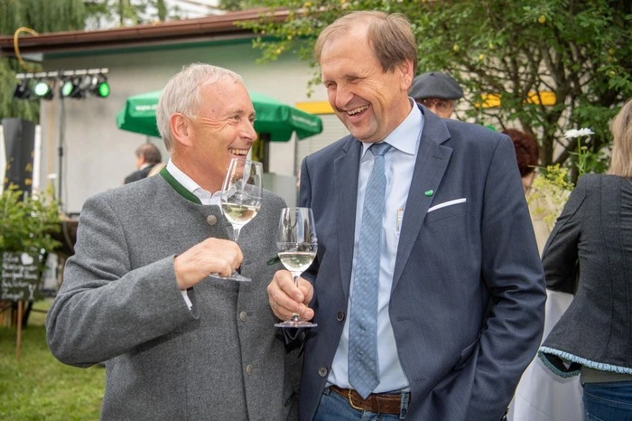 Christian Purrer (Energie Steiermark) und Werner Brugner (LK)