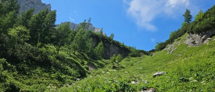 Der Alpenverein Austria betreut unter anderem die Voisthalerhütte und einige Wege dorthin