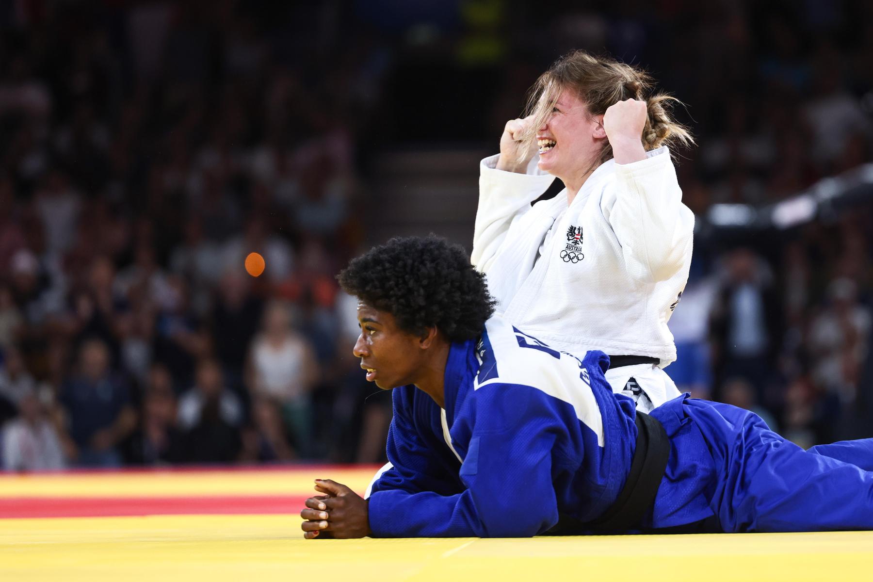 Olympische Spiele: Judoka Michaela Polleres steht im Halbfinale