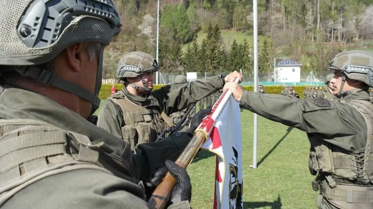 180 Rekruten wurden in Lienz feierlich angelobt