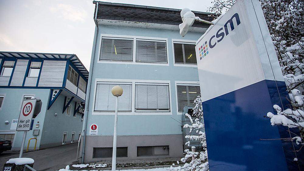 Mit Jahresende stellte CSM die Produktion in Klagenfurt ein