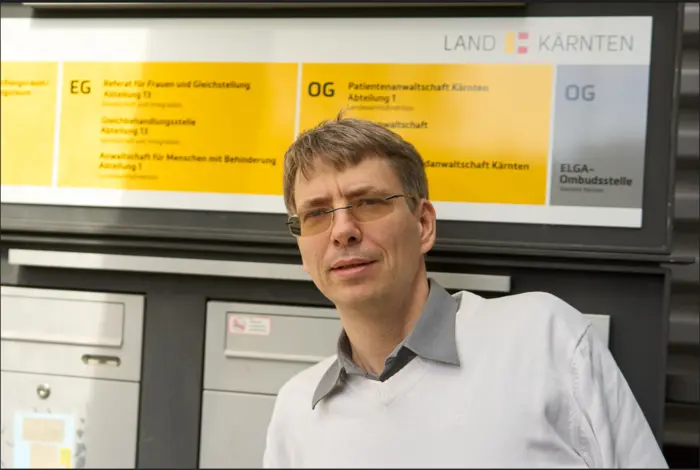 Kärnten Behindertenanwalt Martin Kahlig