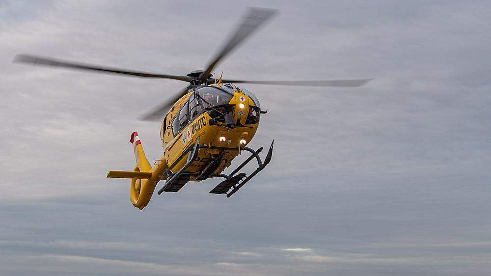Hubschrauber brachte Verletzten ins Spital