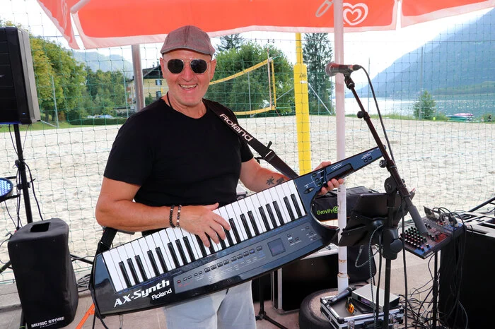 Tolle Livemusik gab es mit dem Musiker Freddy Loibnegger alias „Valentino“ 