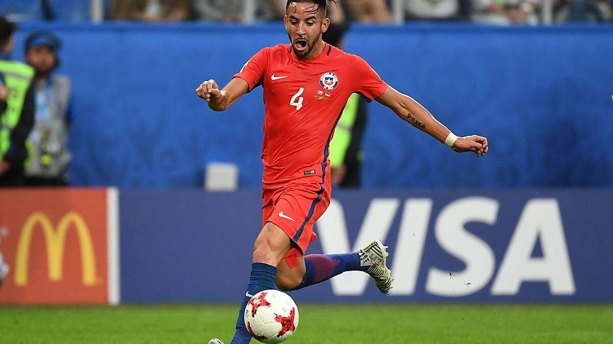 Copa-America-Sieger Mauricio Isla gastiert heute mit Fenerbahce beim SK Sturm