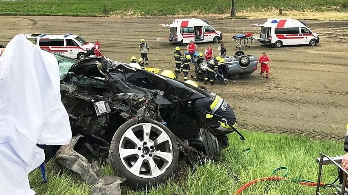 Schwerer Unfall auf der B 113