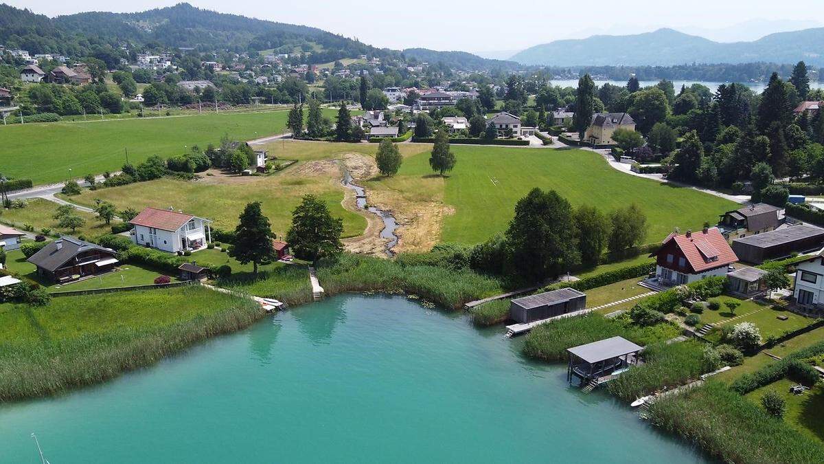 Das Buberlemoos soll einer künstlichen Lagune weichen