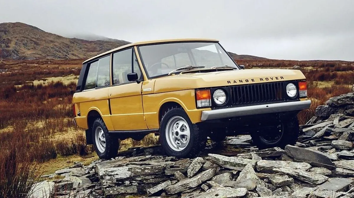 Dieser Range Rover wurde ab Werk restauriert