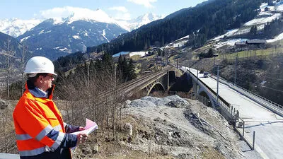 Die Angerschluchtbrücke im Gasteinertal wird erneuert