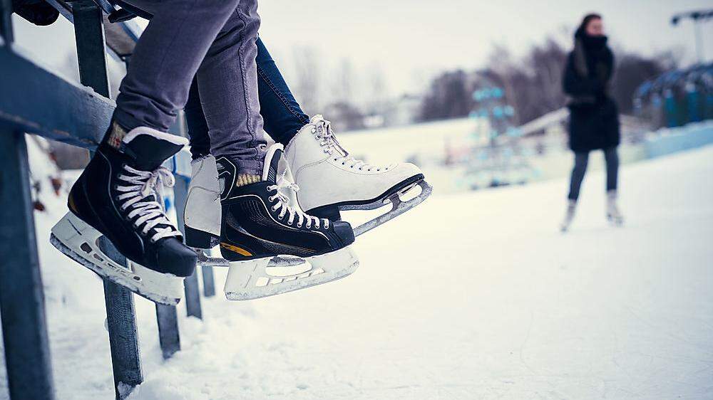 Eislaufen, aber bitte ohne Verletzungen