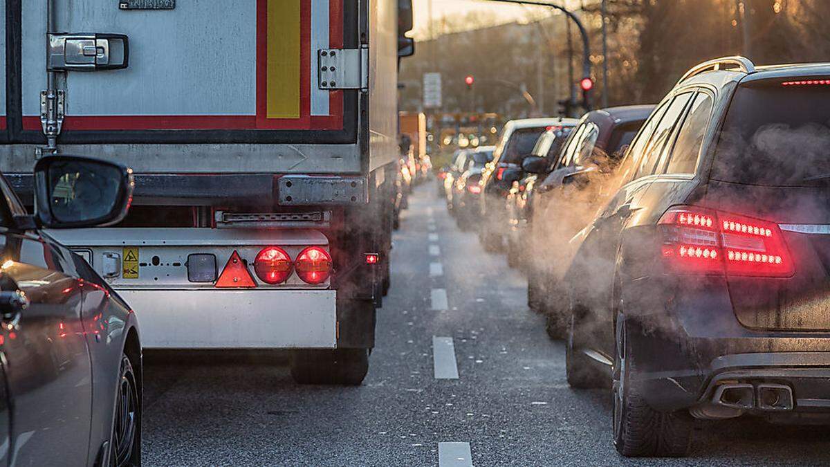 In Kärnten stammen 1,75 Millionen Tonnen CO2-Äquivalente (44,4 Prozent) aus dem Verkehrssektor