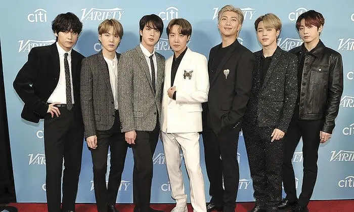 Die koreanische Boygroup BTS