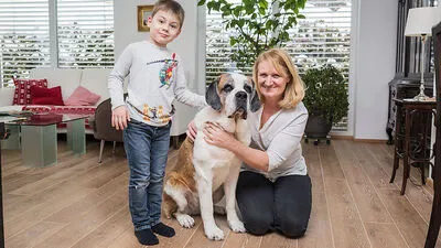 Hund Lilli Insel Woerthersee Barbara Holm