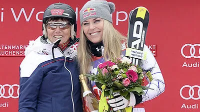Die Rekordhalterinnen: Annemarie Moser und Lindsey Vonn