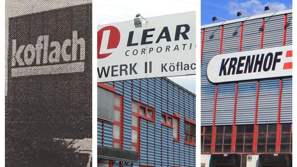 Fast einhundert Jahre lang war die Firma Koflach in Köflach ansässig, dann kam Lear und schließlich Krenhof