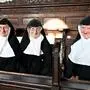 Die drei Augustiner-Chorfrauen Rita, Regina und Bernadette dürfen nun doch im Kloster Goldenstein bleiben