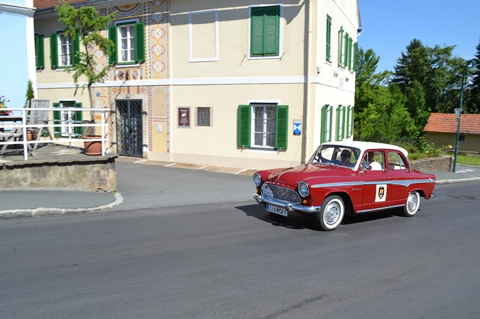 Zum Auftakt gab es eine Weinverkostung, es gab eine Rundfahrt entlang der „Ölspur“ und einen Abend-Grand-Prix in Eibiswald, an dem auch etliche Bürgermeister teilnahmen.