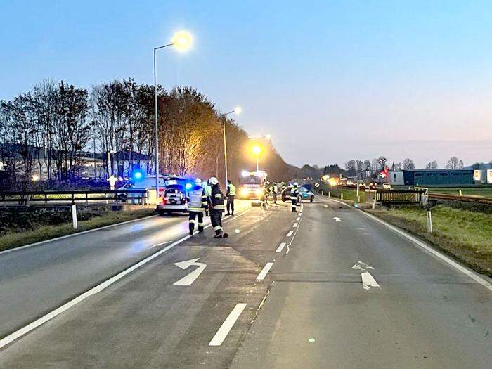 Der Unfall passierte an der Einfahrt Albersdorf-Nord