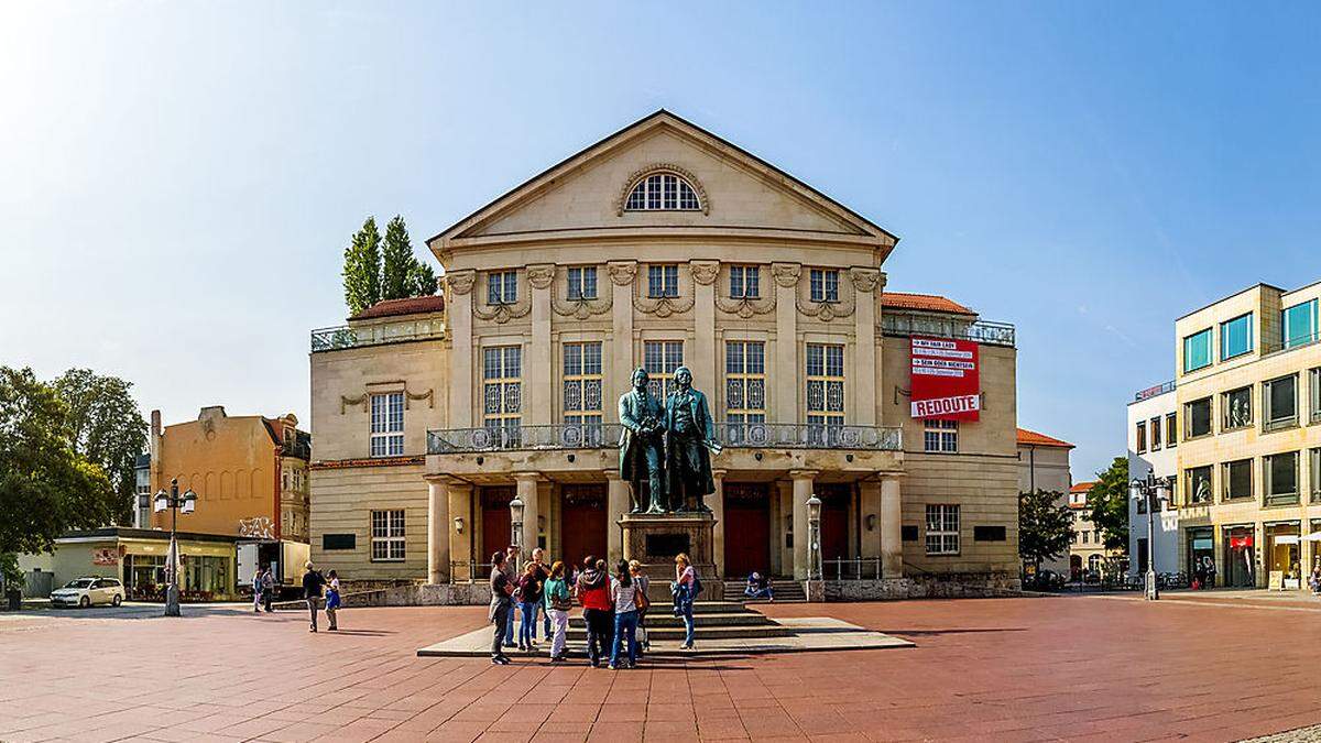 Goethe und Schiller sind der Inbegriff von Weimar 